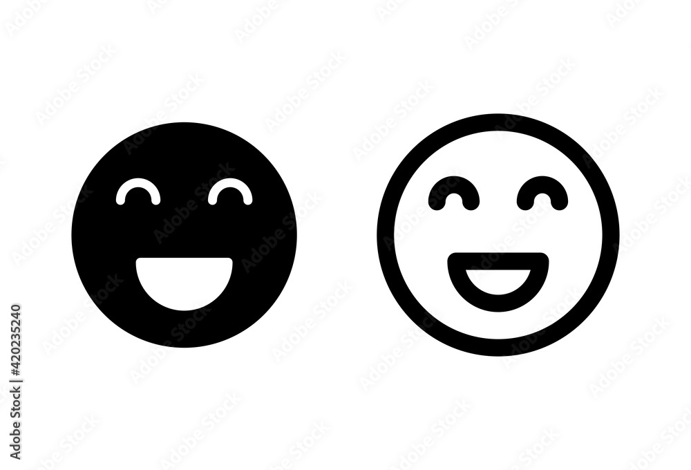 smile icon set. smile emoticon icon. feedback smile icon set. smile emoticon icon. feedback