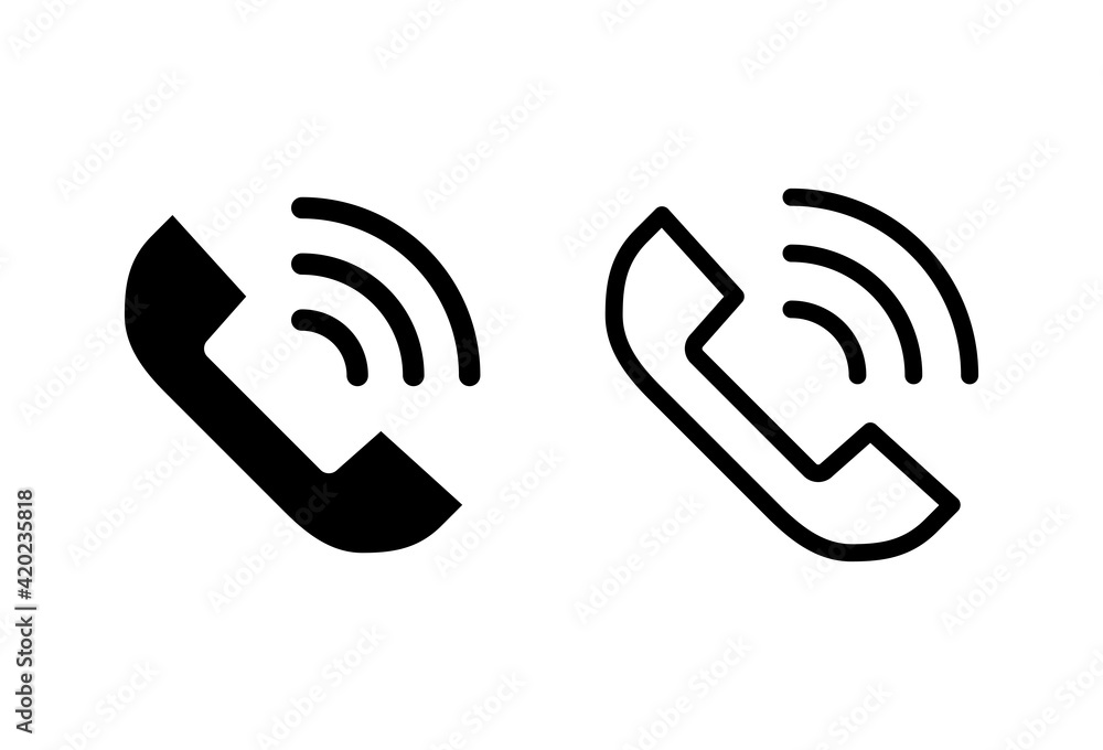 Call icon set. telephone icon vector. phone icon vector. contact us Call icon set. telephone icon vector. phone icon vector. contact us