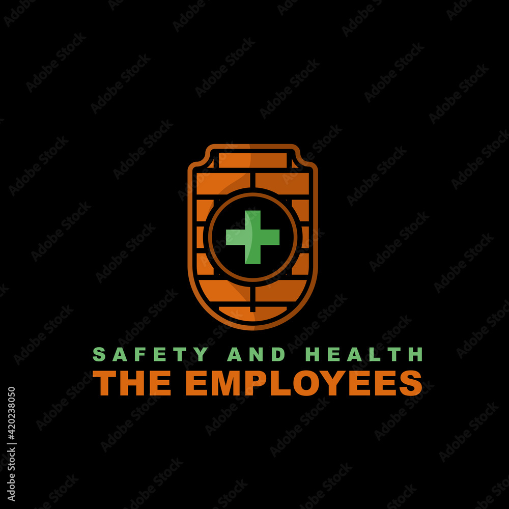 Health and Safety Assurance Logo Design vector Health and Safety Assurance Logo Design vector