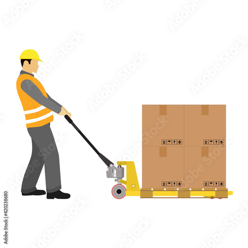People pulling hand lift vector graphics