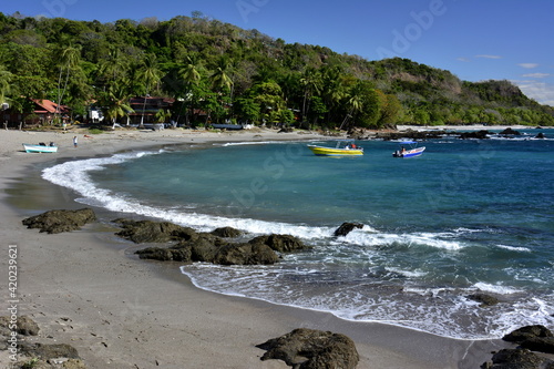 Playas de la ciudad de Montezuma, en la costa del Pacífico, en el noroeste de Costa Rica