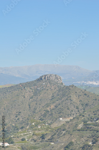 View of masmullar hill a sunny day photo