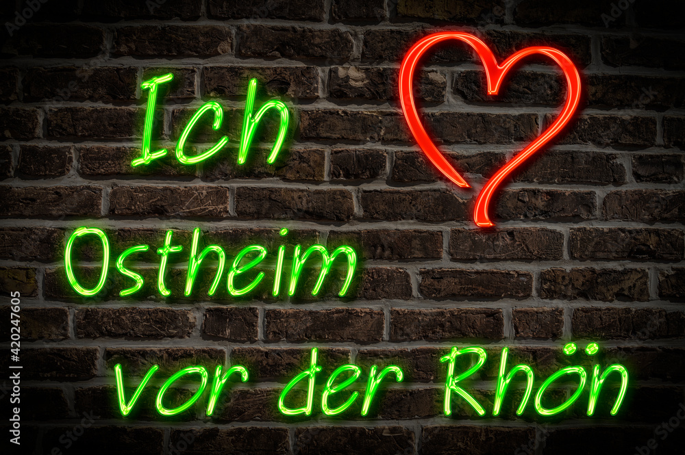 Obraz premium Ostheim vor der Rhön