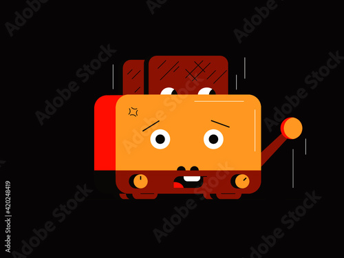 Funny toaster