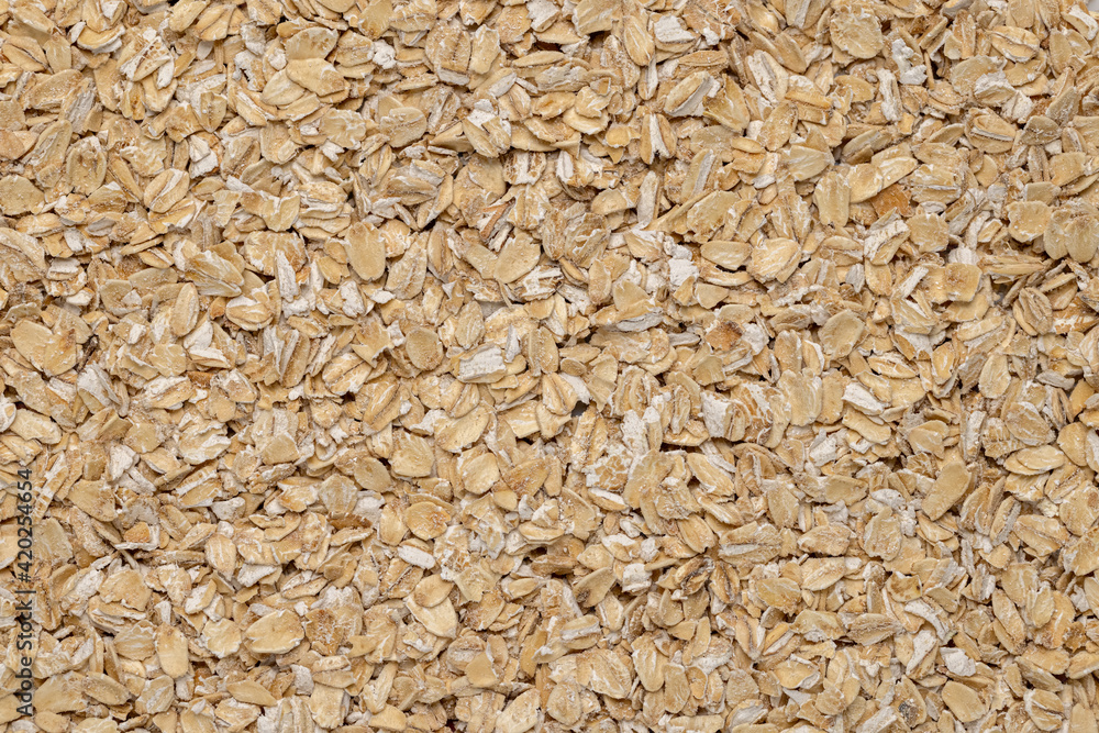 Closeup oatmeal background, texture. Closeup oatmeal background, texture.