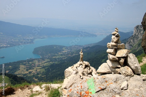 Foto Le Lac d'Annecy depuis la Tournette