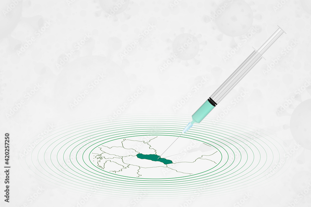 Slovakia vaccination concept, vaccine injection in map of Slovakia. Vaccine and vaccination against coronavirus, COVID-19. Slovakia vaccination concept, vaccine injection in map of Slovakia. Vaccine and vaccination against coronavirus, COVID-19.