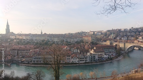 Landscape of Bern, the capital of Switzerland