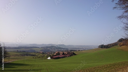 Landscape of Bern, the capital of Switzerland