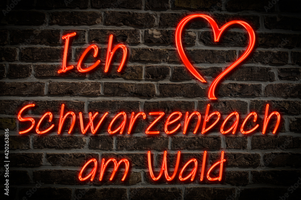 Obraz premium Schwarzenbach am Wald