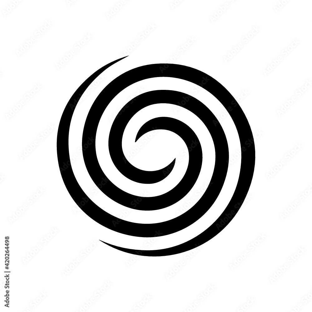 Set of spiral and swirls logo design elements, icons, symbols, and signs. Set of spiral and swirls logo design elements, icons, symbols, and signs.
