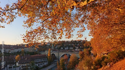 Landscape of Bern, the capital of Switzerland