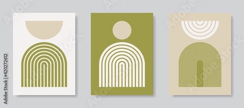 Modern Poster Art. Abstract Wall Art. Digital Interior Decoration Art.