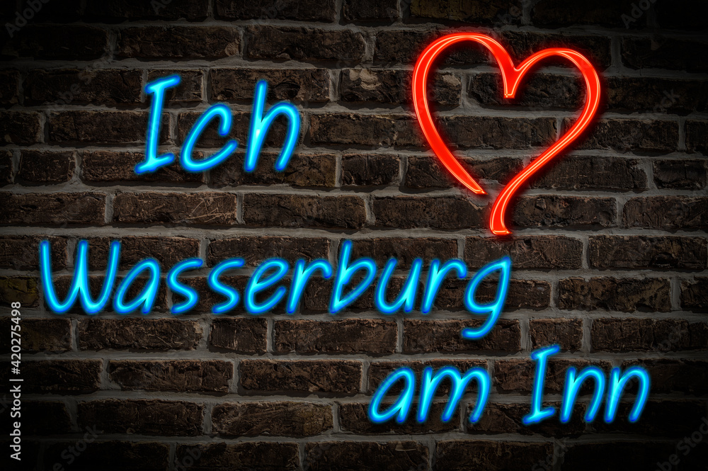 Obraz premium Wasserburg am Inn