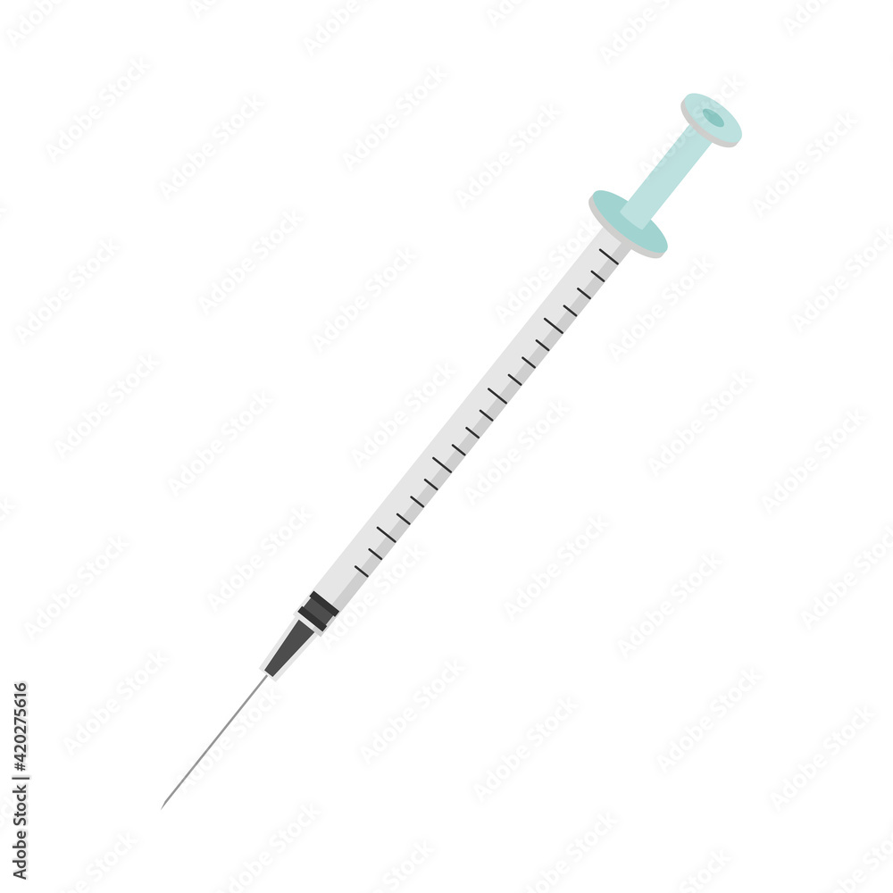 注射器のベクターイラスト 注射器のベクターイラスト