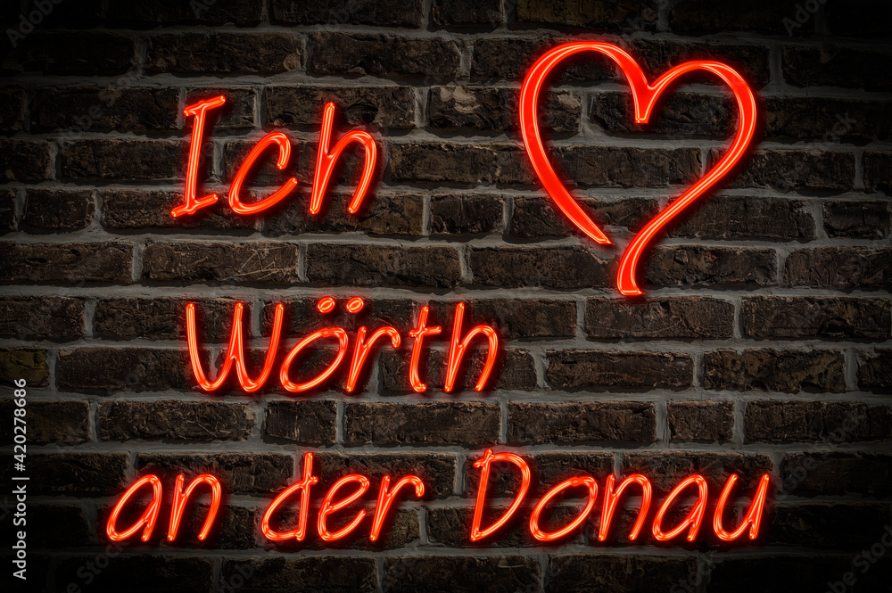 Obraz premium Wörth an der Donau