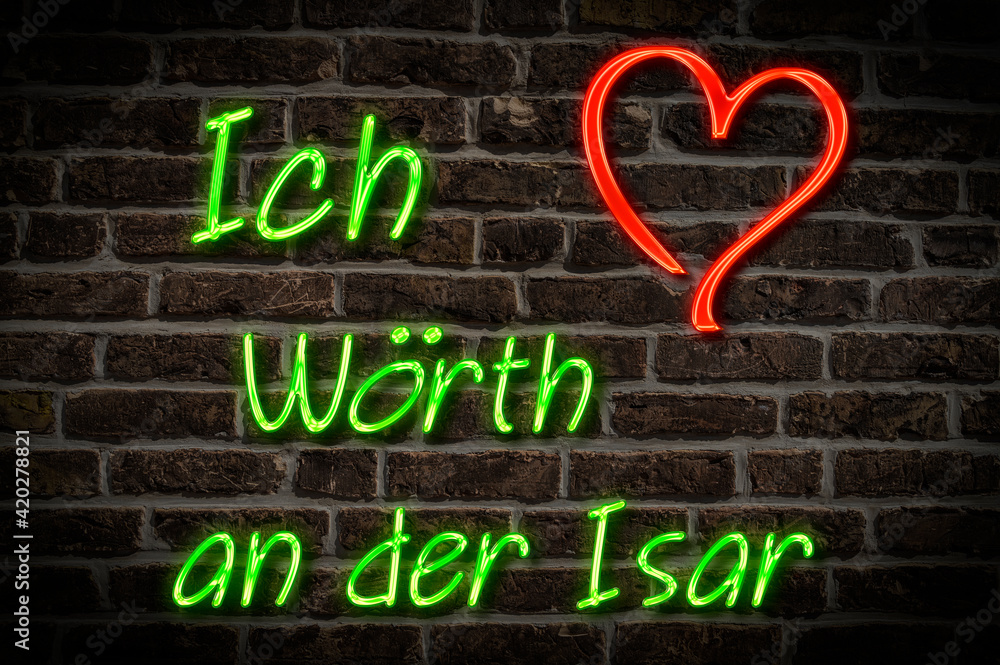 Obraz premium Wörth an der Isar