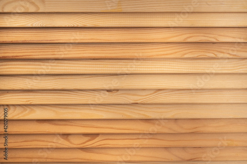 Natural wood background, horizontal stripes