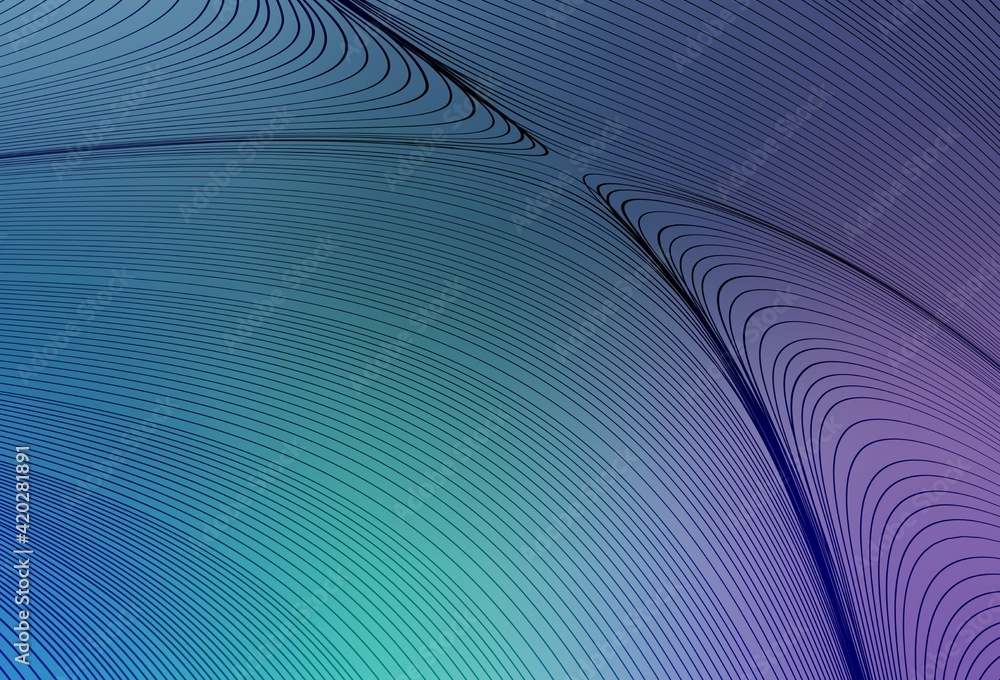 Light Pink, Blue vector layout with bent lines. Light Pink, Blue vector layout with bent lines.