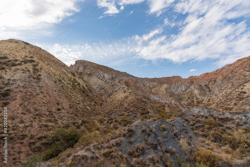 mountainous area in southern Spai