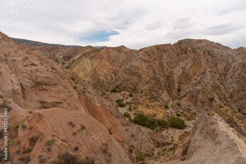 Fototapeta Naklejka Na Ścianę i Meble -  mountainous area in southern Spai