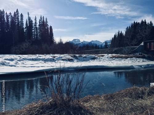 The majestic pristine Bow valley