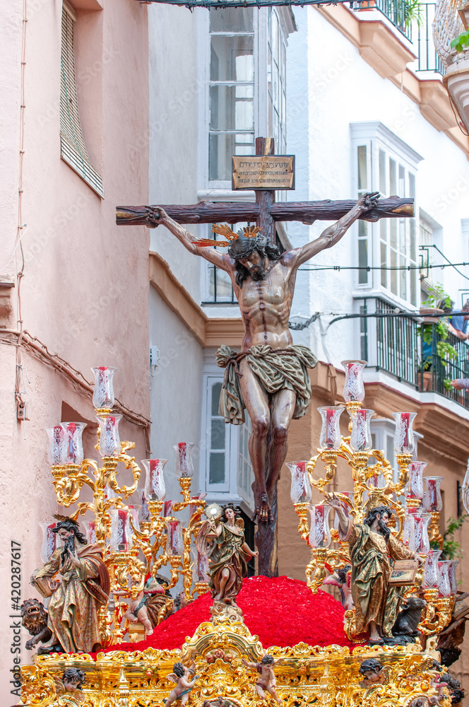 Fototapeta premium Semana Santa Cádiz. Andalucia. España.