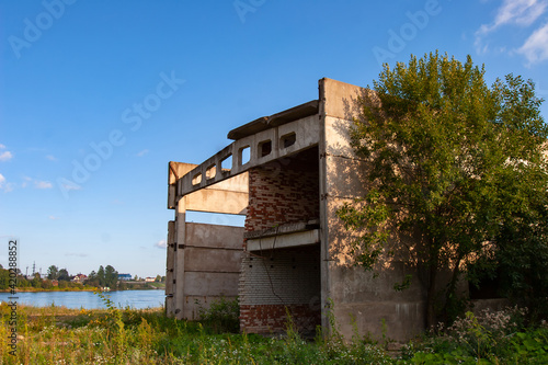 Abandoned panel building. I...