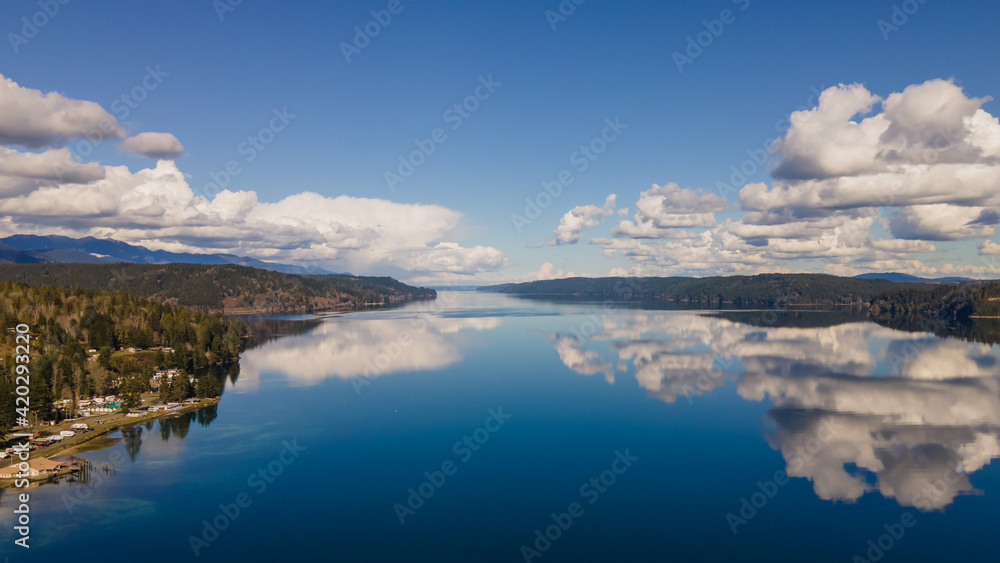 Obraz premium Hood Canal Skyline 3