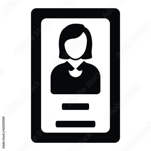 female identification avatar