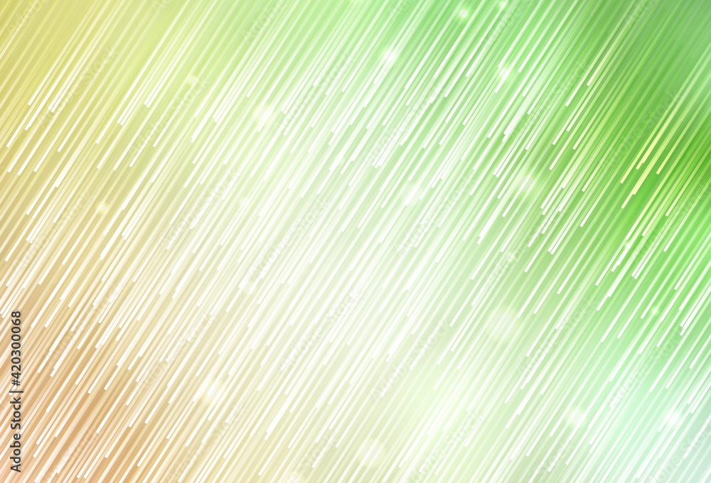 Obraz premium Light Green, Red vector pattern with sharp lines.