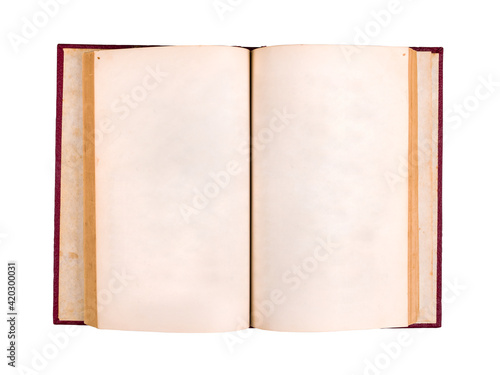 Blank Pages of Old Book