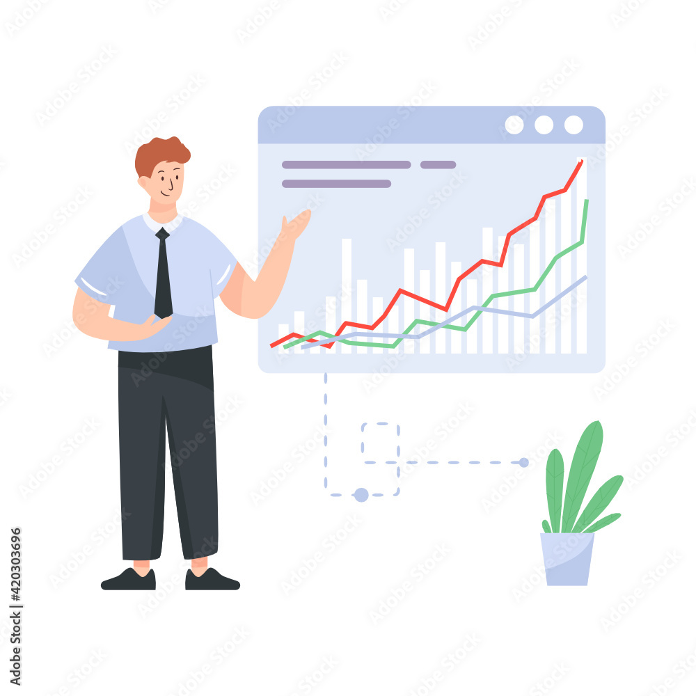 Perfect web analytics flat illustration, premium download
Perfect web analytics flat illustration, premium download