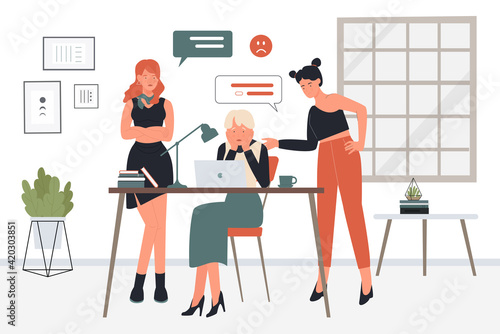 People at work or study vector illustration set. Cartoon tiny happy graduate student and woman scientist, boy courier with delivery box, man shopping and chef cooking, girl gardener working background