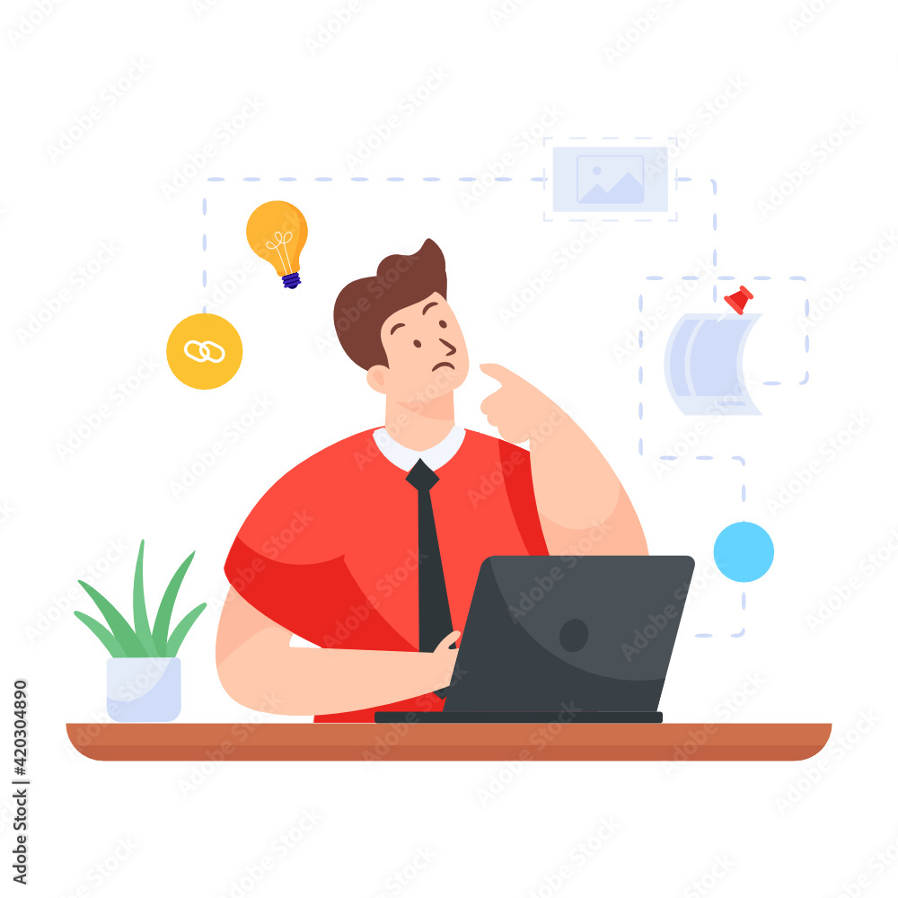 A trendy vector demonstrating my task in flat design
A trendy vector demonstrating my task in flat design