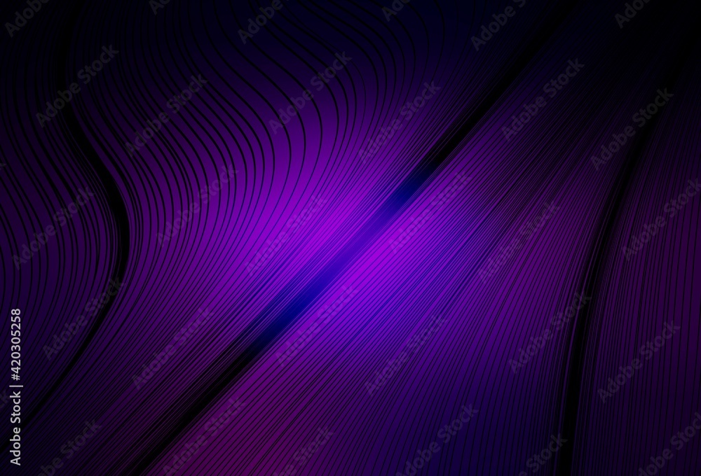 Dark Purple vector blurred shine abstract background. Dark Purple vector blurred shine abstract background.