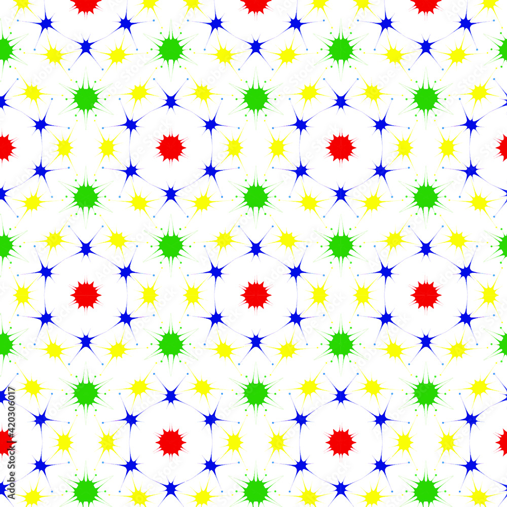 Neurons. Chemistry.seamless floral pattern Neurons. Chemistry.seamless floral pattern