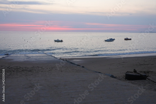 couché de soleil vendéen