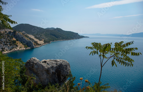 beautiful landscape of the sea coast of Croatia © iredman