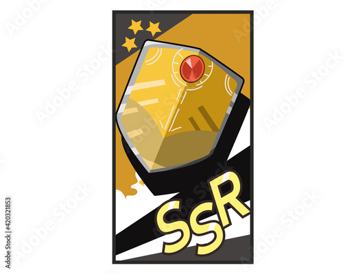 トレーディングカード　SSR　シールド