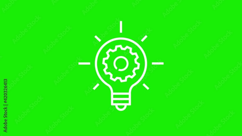 Business idea.
The concept of inspiration and lighting an idea, made in the form of an animated light bulb with a gear on a green chroma key background for clipping. Business idea.
The concept of inspiration and lighting an idea, made in the form of an animated light bulb with a gear on a green chroma key background for clipping.