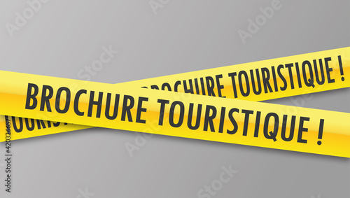 Logo brochure touristique.