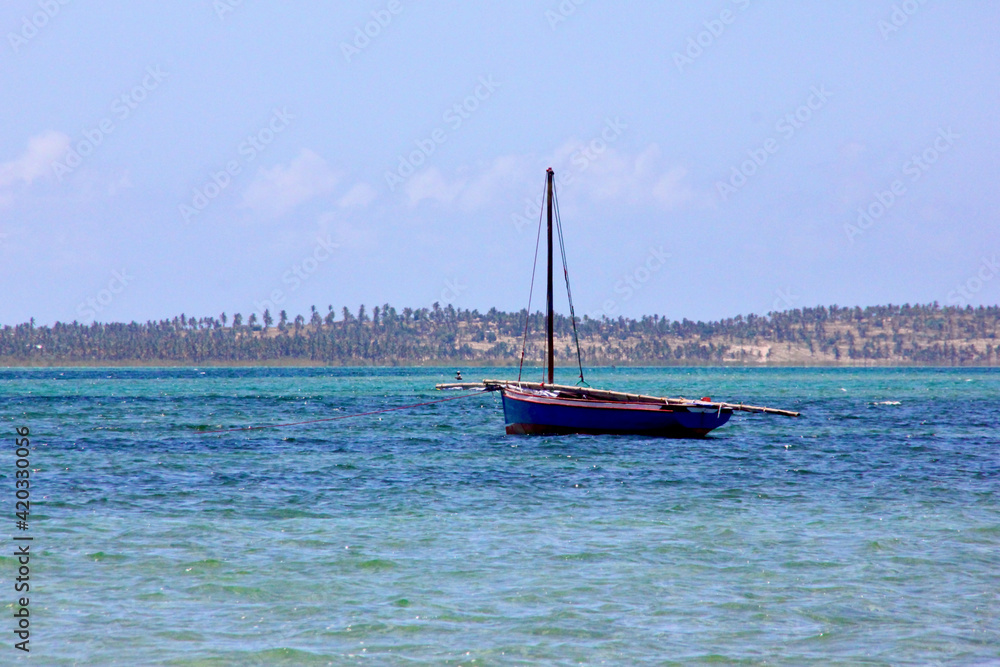 Boat on the sea