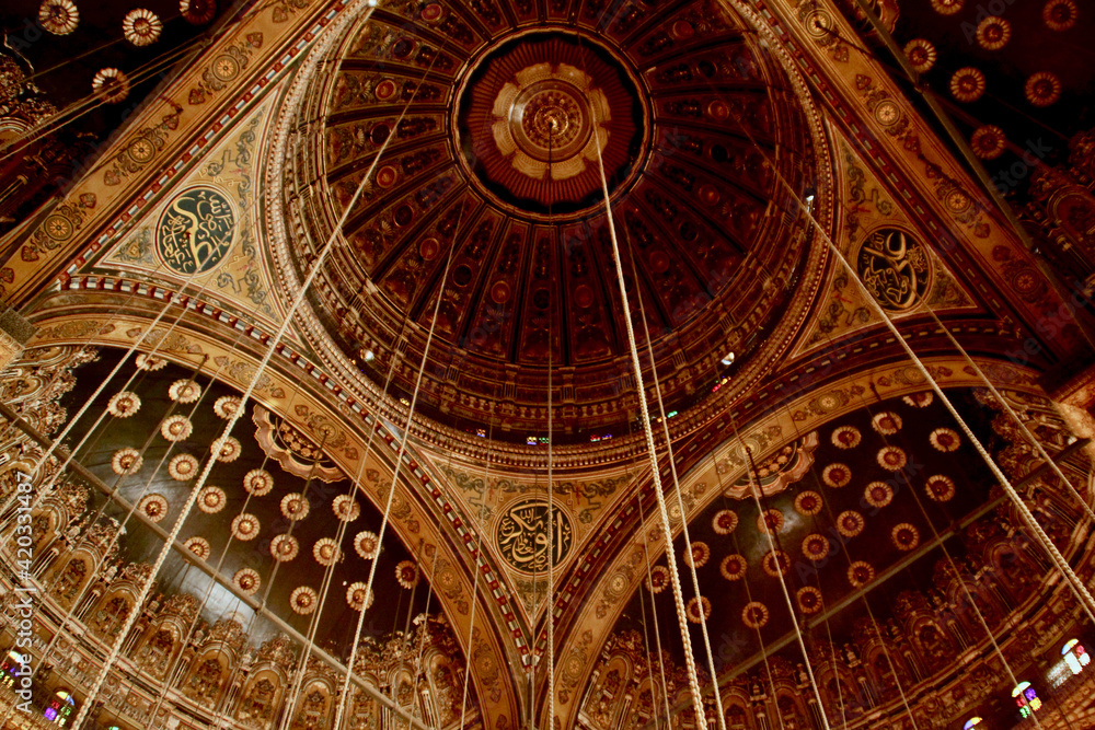 ceiling of mosque