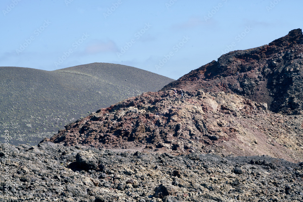 Volcano mountains of Fuencaliente