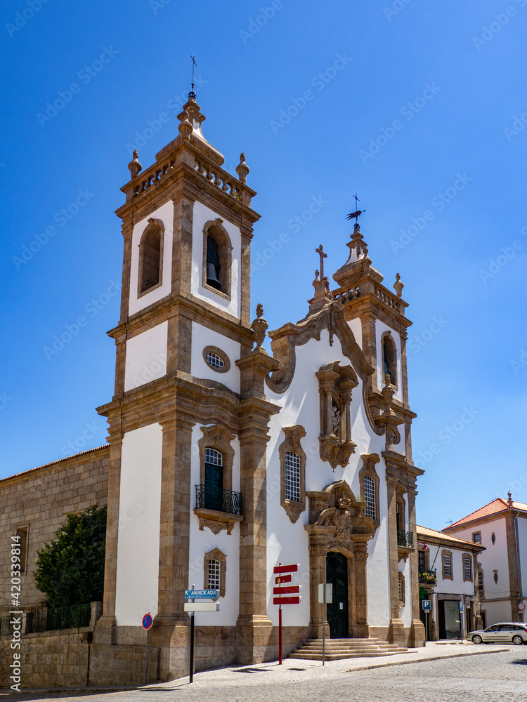  17th-century Misericordia Church in Guarda, Portugal.