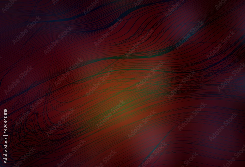 Dark Red vector blurred template. Dark Red vector blurred template.