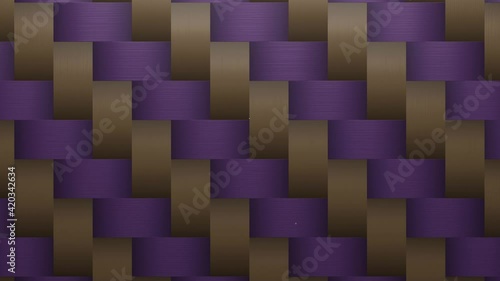 Color changing of silk surface (3D Rendering)