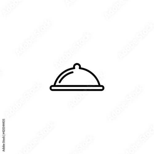 Tray icon vector for web, computer and mobile app