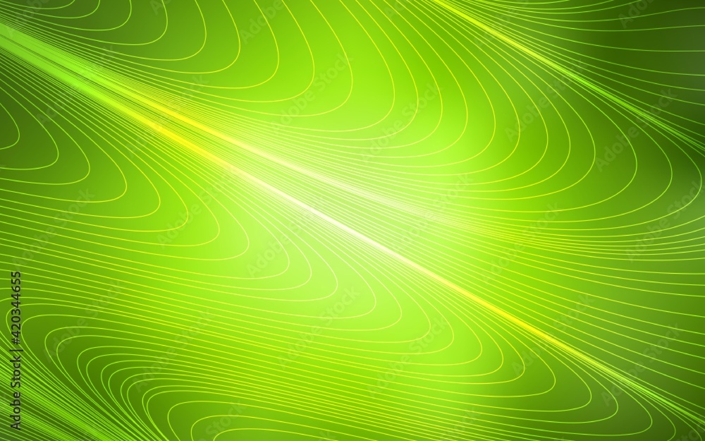 Light Green, Yellow vector layout with flat lines. Light Green, Yellow vector layout with flat lines.